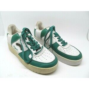 Afrokicks  Nigeria Mens Green White Sneakers Size 9 M